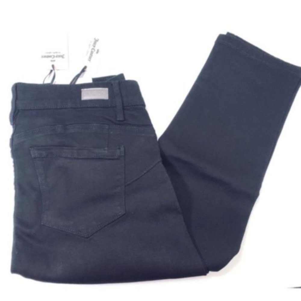SOLD Juicy Couture Black Skinny Capris Jeans - Picture 3 of 8